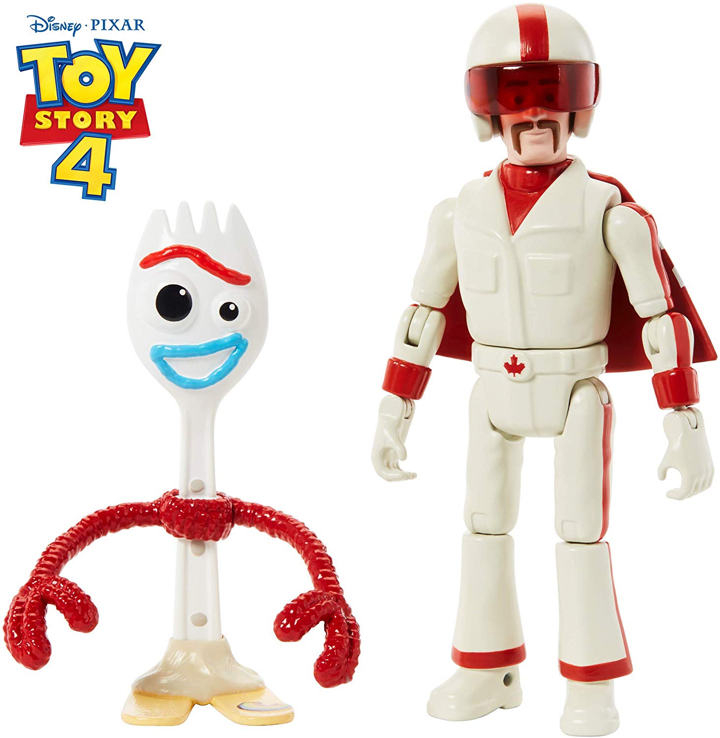 Mattel Ggx29 - Disney Pixar Toy Story 4 Forky And Duke Caboom Action Figure