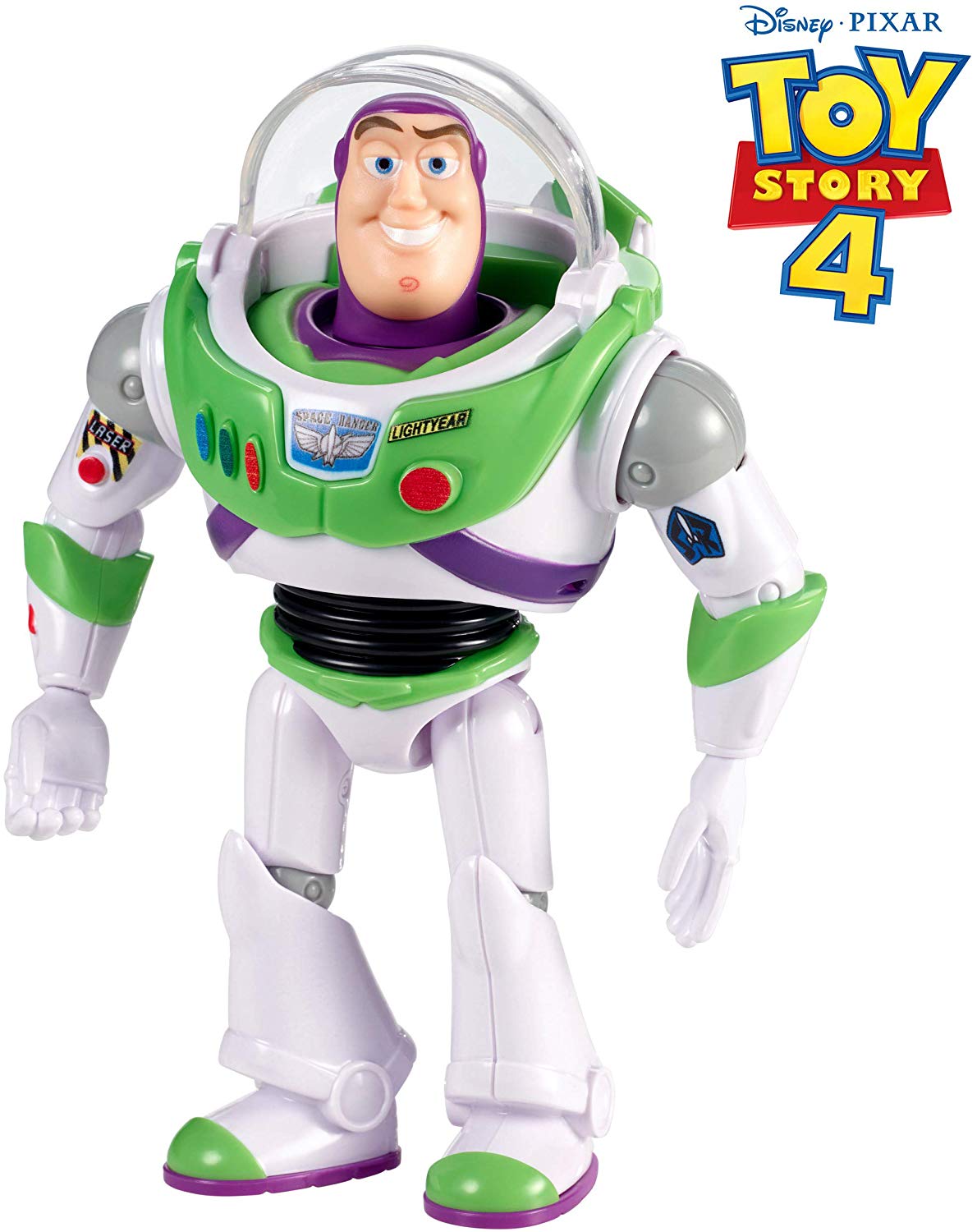 Mattel Ggx30 Toy Story 4 Buzz Lightyear With Sign Toy Action Figure From 3 