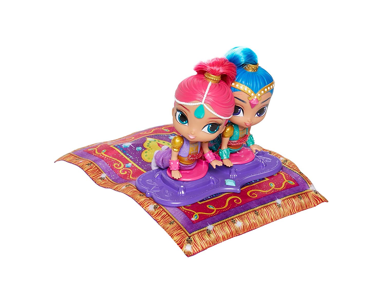 Mattel Gmbh Fhn24 Shimmer & Shine Flying Carpet Playset (With Sound)