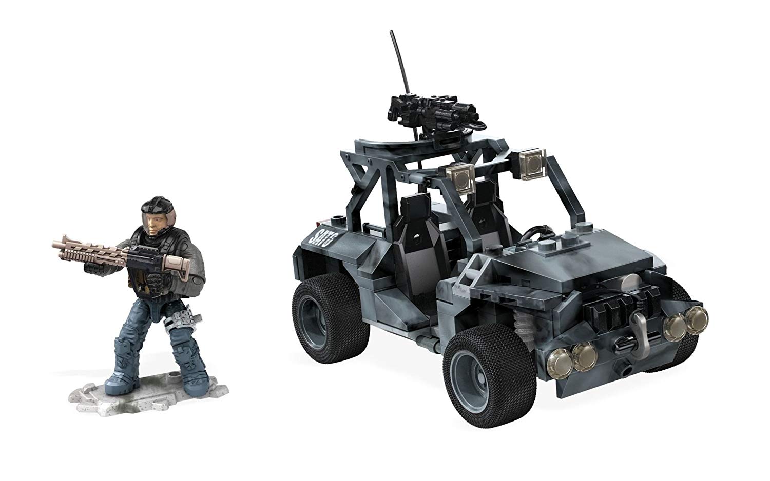 Mattel Mega Bloks DXB63 – Call of Duty Ground Recon ATV – Collectors Box