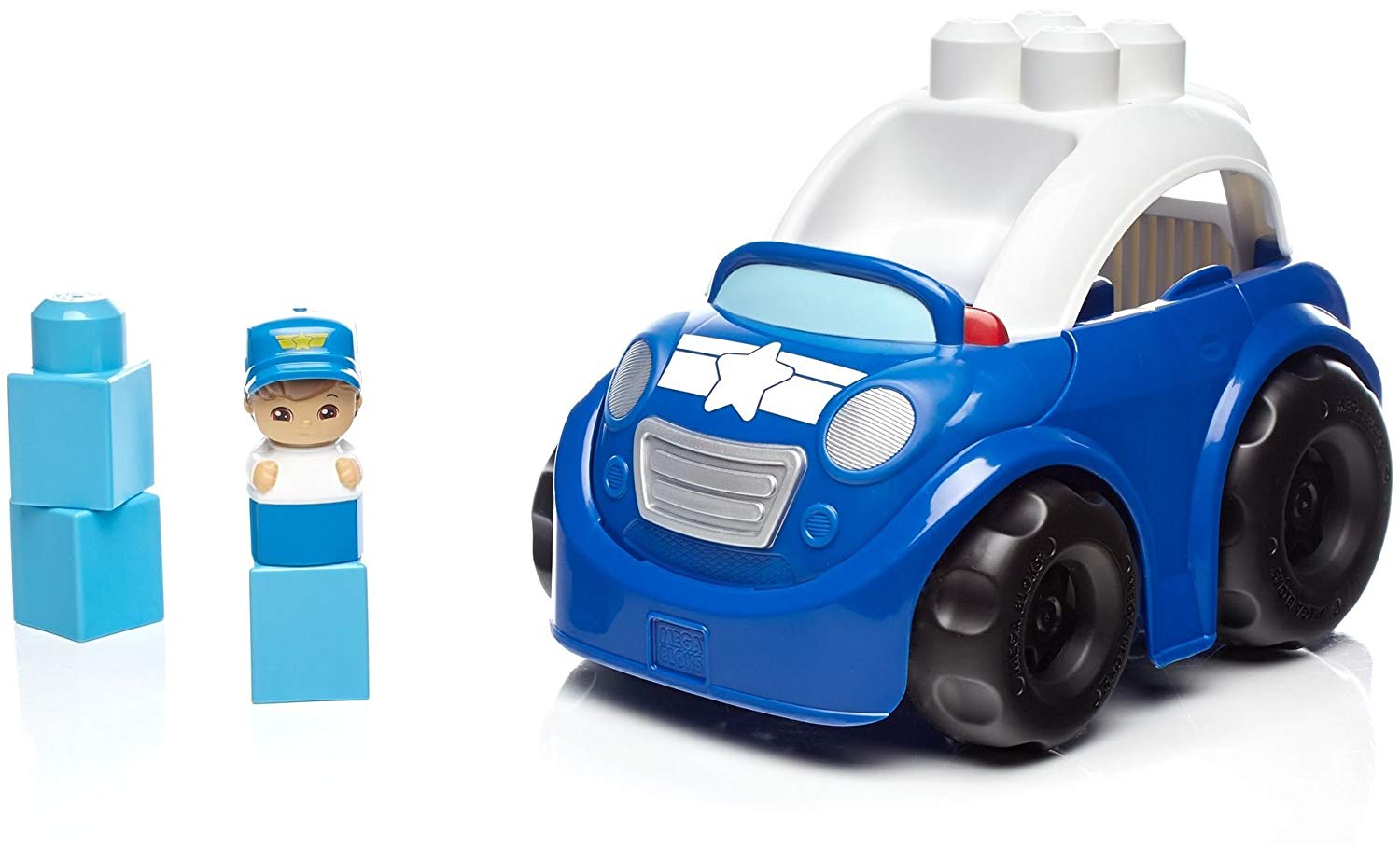 Mattel Mega Bloks Dyt60 – Police Car, Preschool Construction Boxes