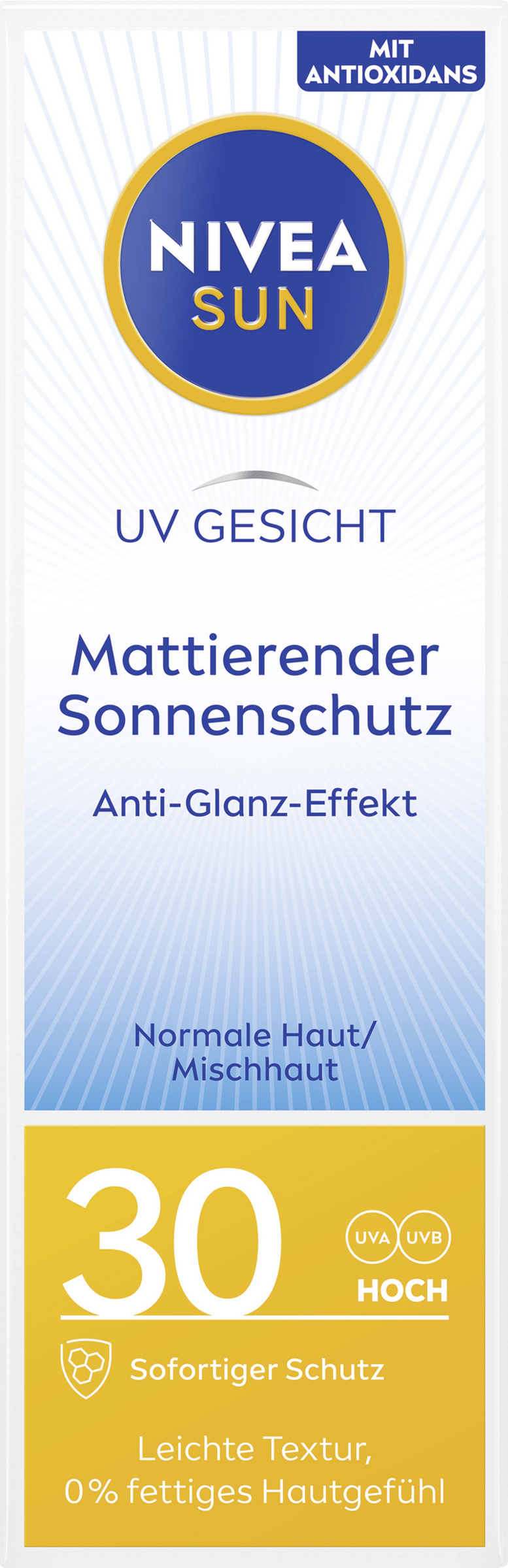 Mattifying face protection SPF 30