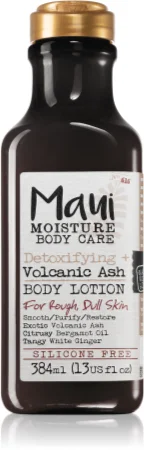 Maui Moisture Detoxifying + Volcanic Ash loosening body milk