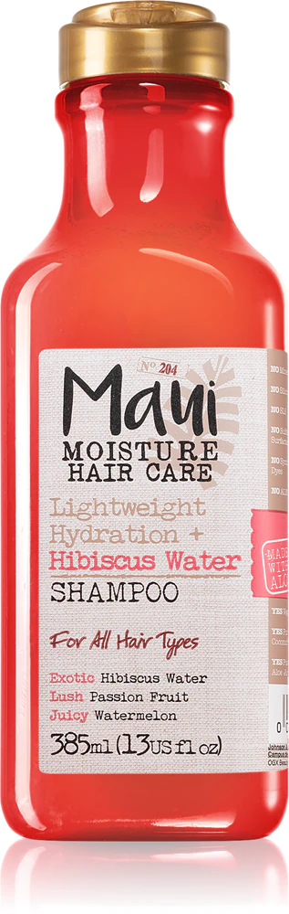 Maui Moisture Lightweight Hydration + Hibiscus Water Shampoo for all hair types