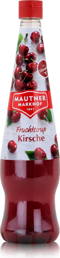 Mautner Getränkesirup Kirsche 0,7L - Softdrink, Cocktails (1er Pack)