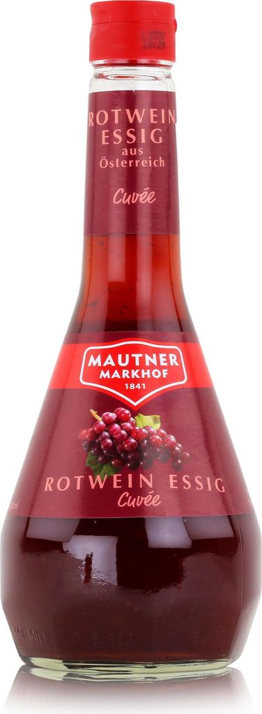 Mautner Red Wine Vinegar Cuvée 0.5L - Vinegar from Austria (1 pack)