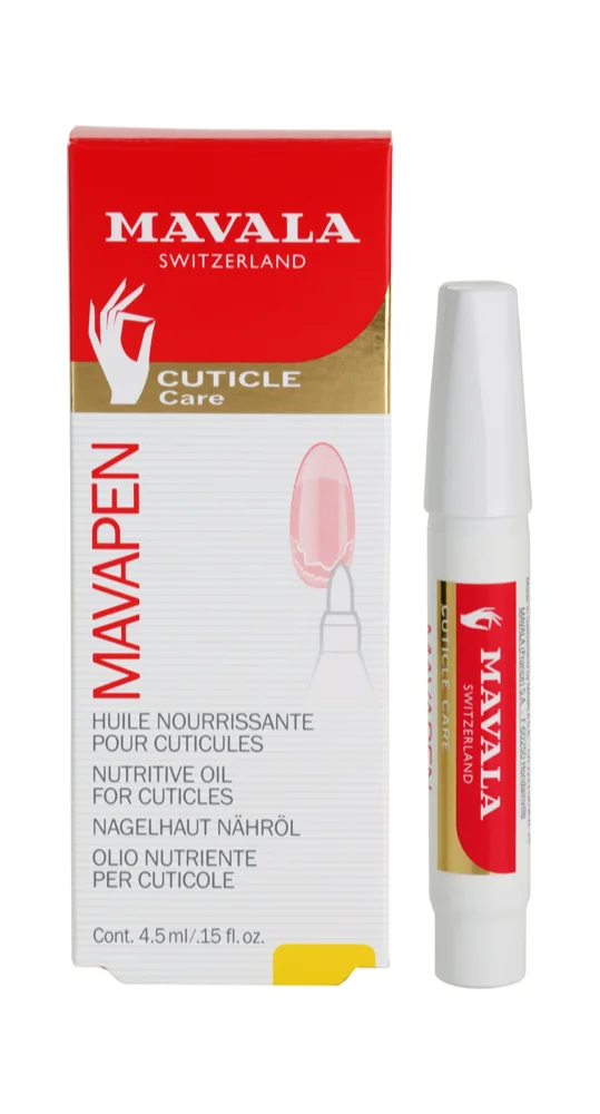 Mavala Cuticle Care Mavapen pen with nourishing oil for fingernails and cuticles