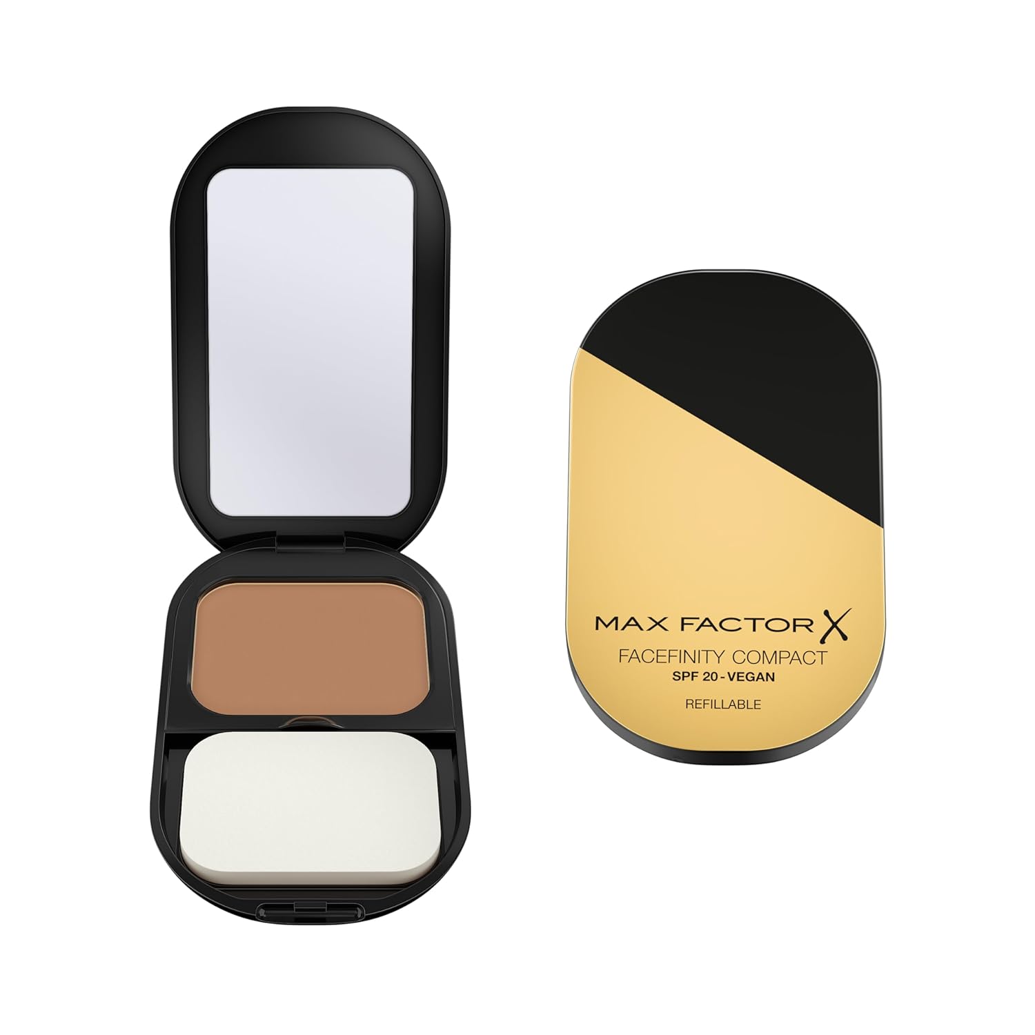 Max Factor Facefinity Reusable Compact Foundation, 007, Bronze, 10 g