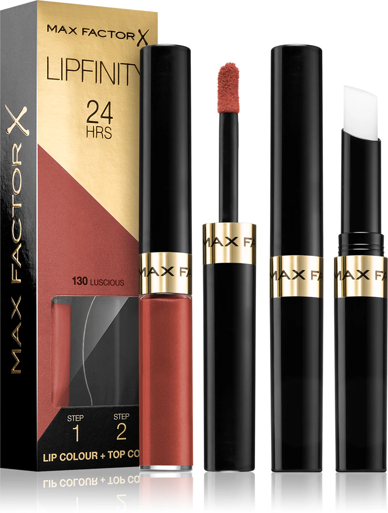 Max Factor Lipfinity Lip Color long-lasting lipstick with balm