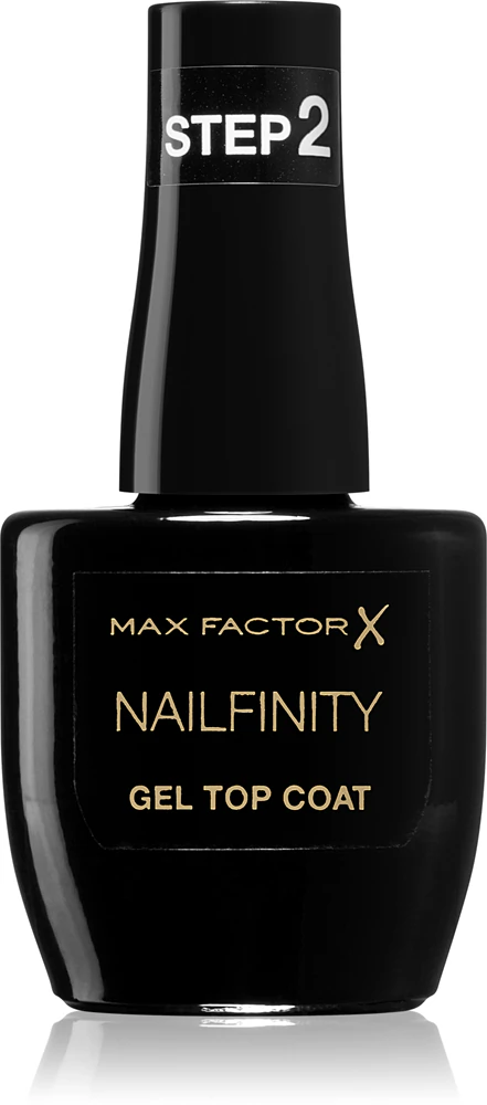 Max Factor Nailfinity Gel Top Coat Gel top coat for fingernails