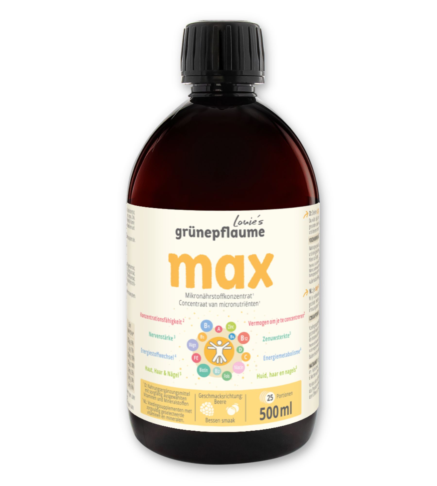 Max - multivitamin mineral combination juice immune conversion