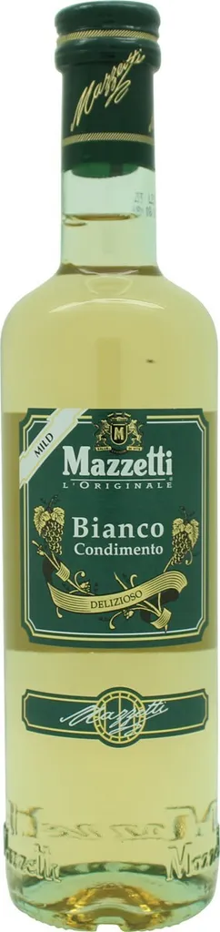 Mazzetti - Bianco mild white wine vinegar 500ml