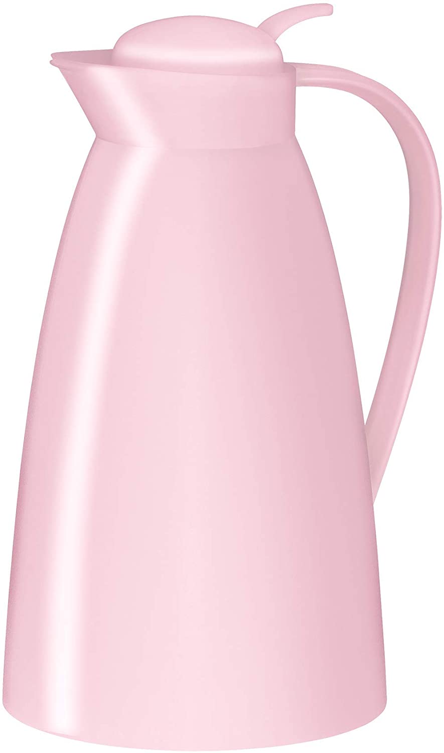 alfi 0825.010.100 Eco Vacuum Flask, Frosted Plastic, 1.0 Litre - Keeps Hot for 12 Hours or Cold for 24 Hours