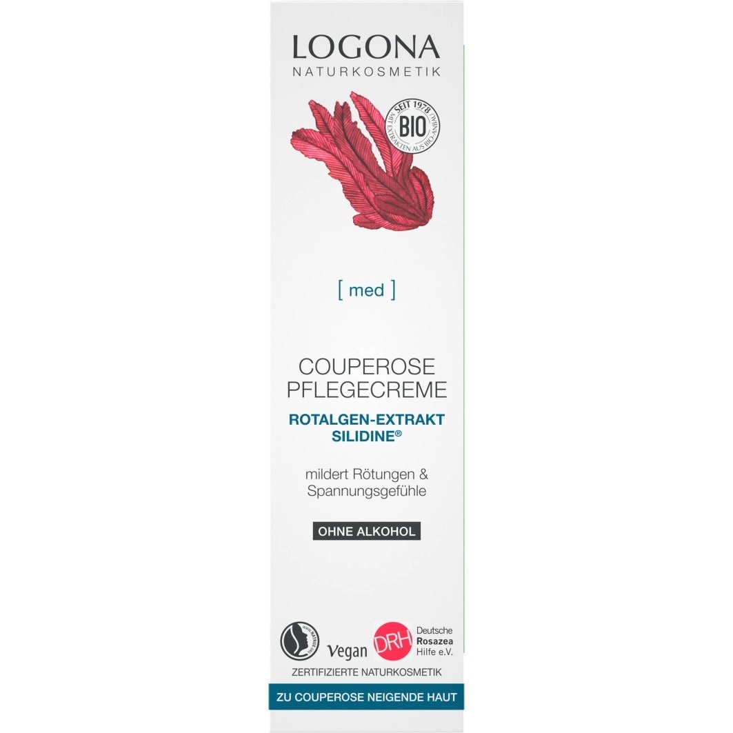 Logona Med Couperose Care Cream Red algae extract SILIDINE®