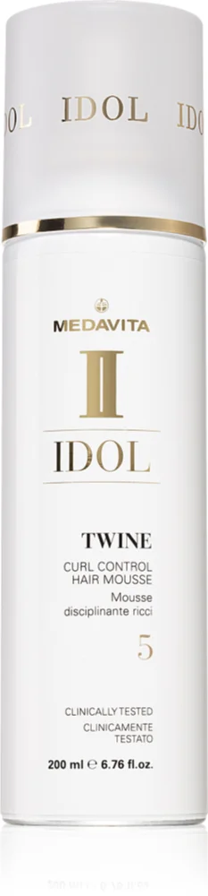Medavita Idol Curl Control Hair Mousse Foam for unruly and frizzy hair