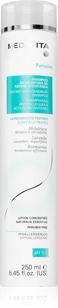 Medavita Puroxine Instant Anti-Dandruff Shampoo Shampoo against dandruff