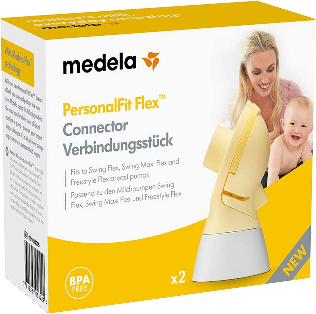 Medela PersonalFit Flex Breast Pump Connector Compatible with Swing Flex Breast Pumps, Maxi Flex by Medela