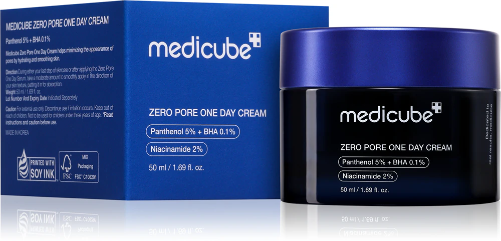 Medicube Zero Pore One Day Cream light moisturizing cream to shrink pores