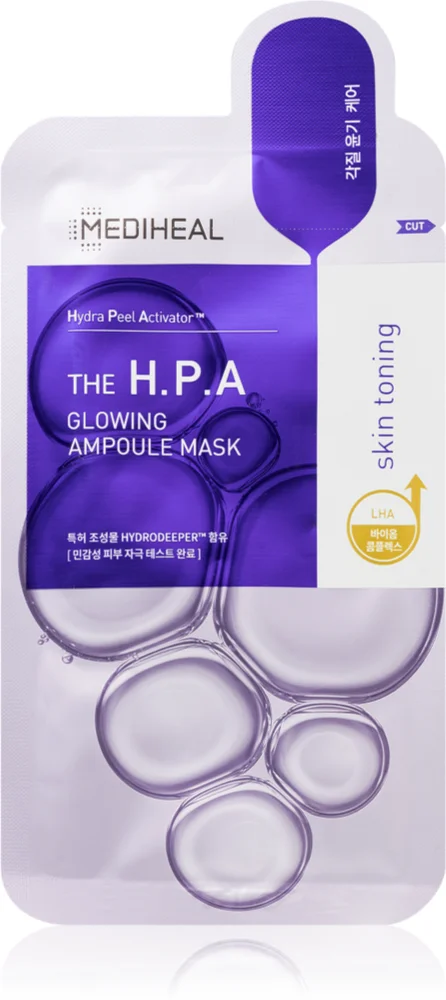MEDIHEAL Ampoule Mask The H.P.A cell layer mask for clear and smooth skin