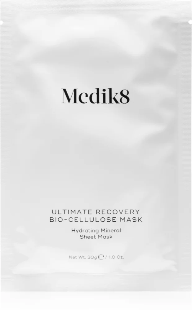 Medik8 Ultimate Recovery Bio-Cellulose Mask Cell layer mask with moisturizing and soothing effects