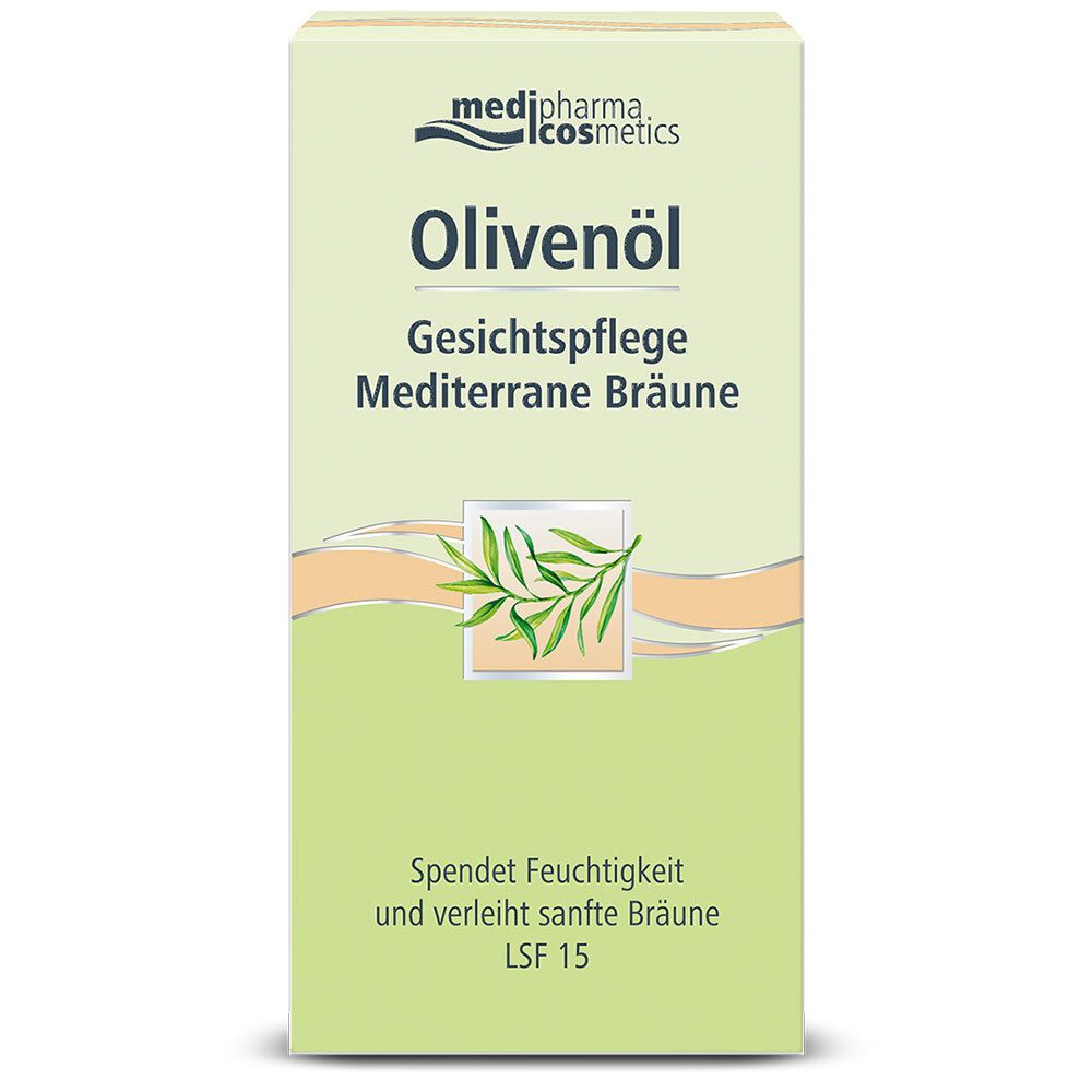 medipharma cosmetics Olive oil facial care Mediterranean tan