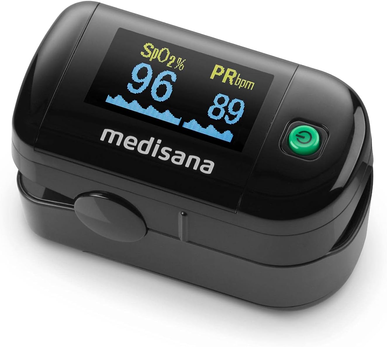 Medisana PM 100 Pulse Oximeter, in Black