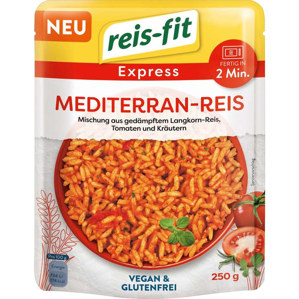 Mediterranean rice, tomatoes and herbs