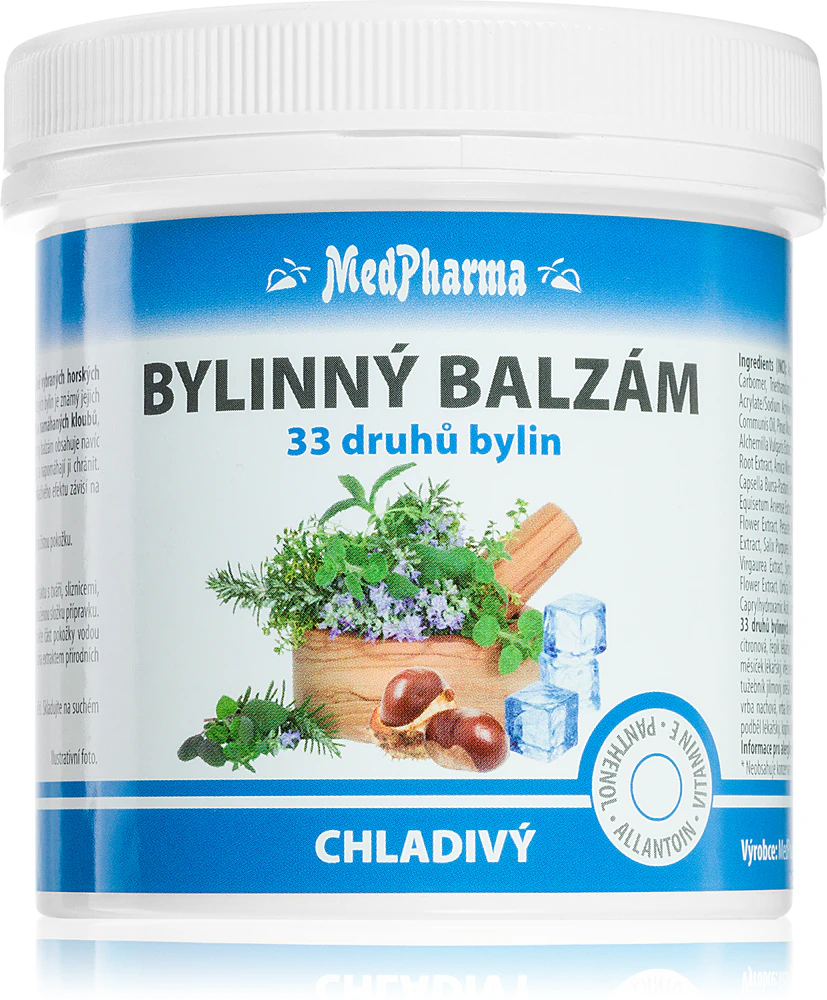 MedPharma Herbal cooling balm natural balm for tired muscles