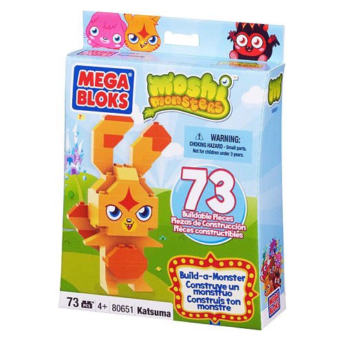Mega Bloks 80650 - Moshi Monsters Build A Monster Range, 1-Assorted