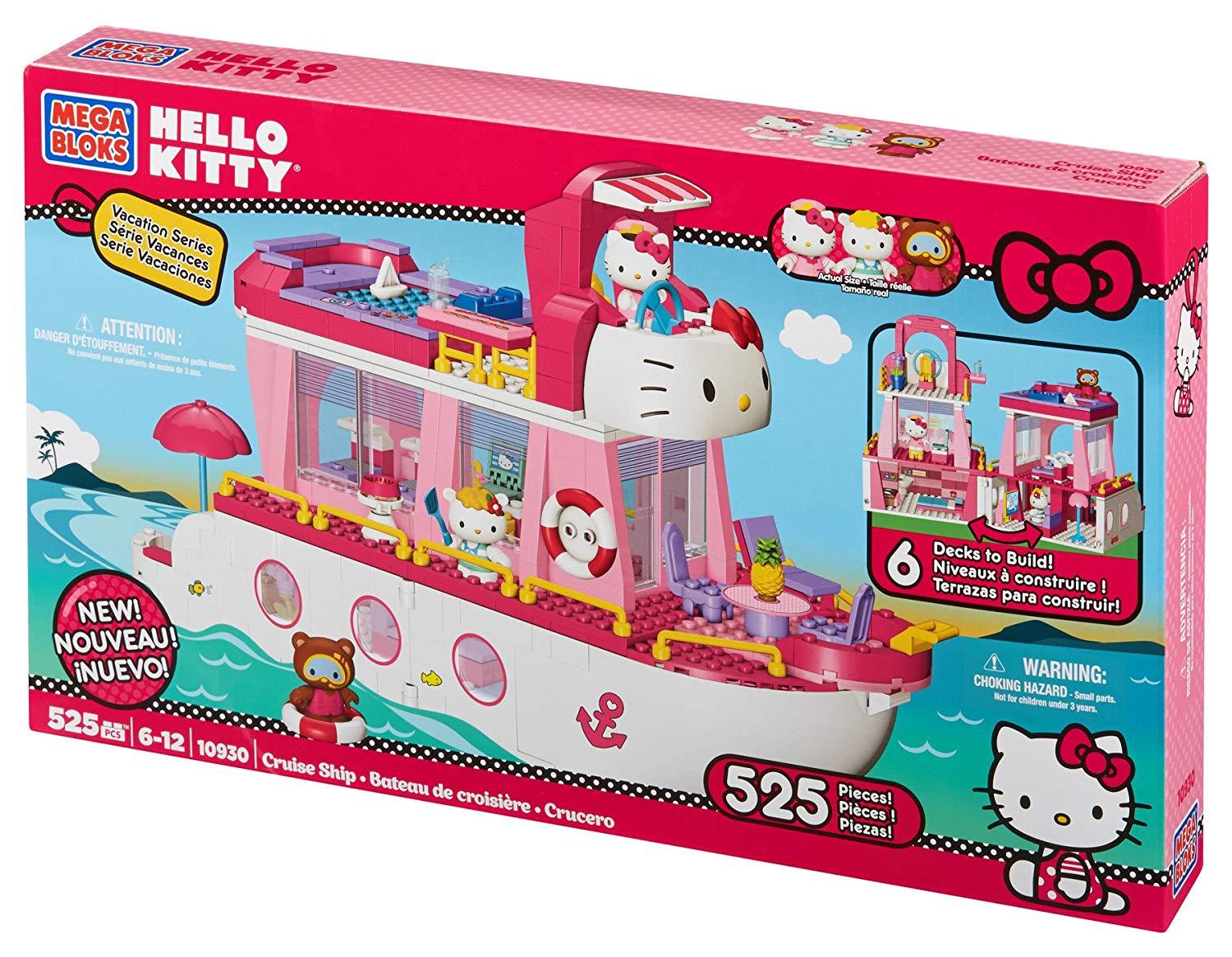 Mega Bloks Hello Kitty Cruise Ship