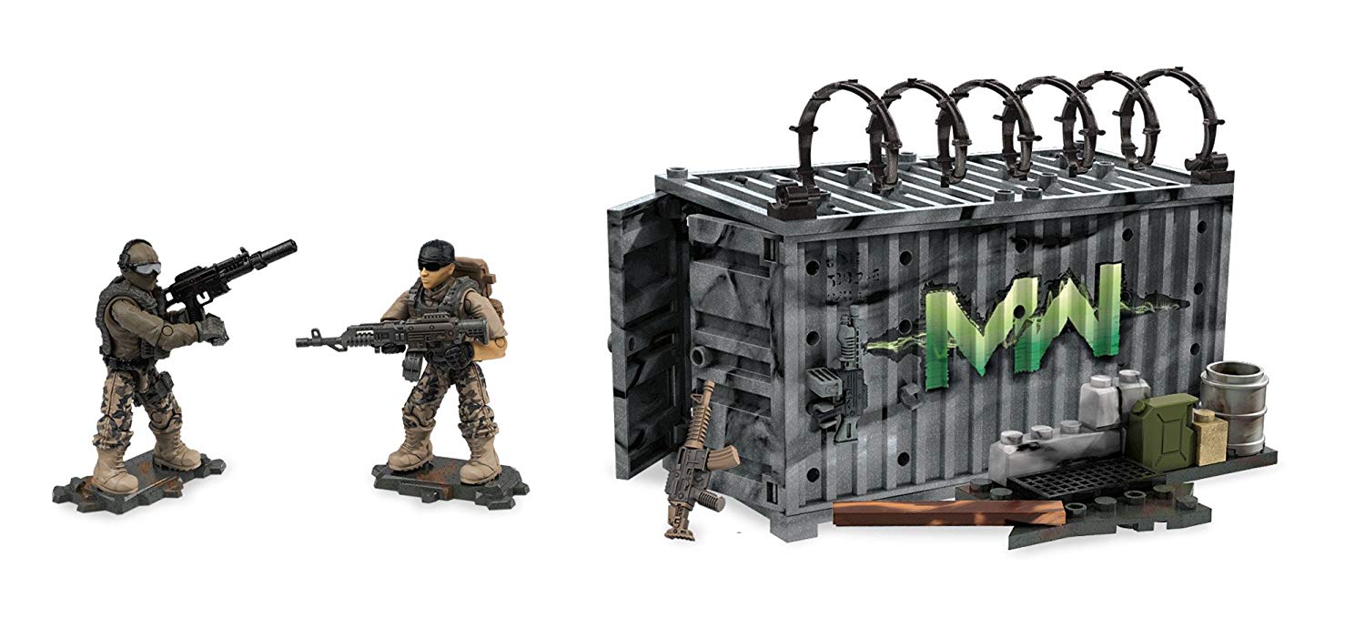 Mega Bloks Mega Cons Trux Call Of Duty Modern Infantry Outpost Armory