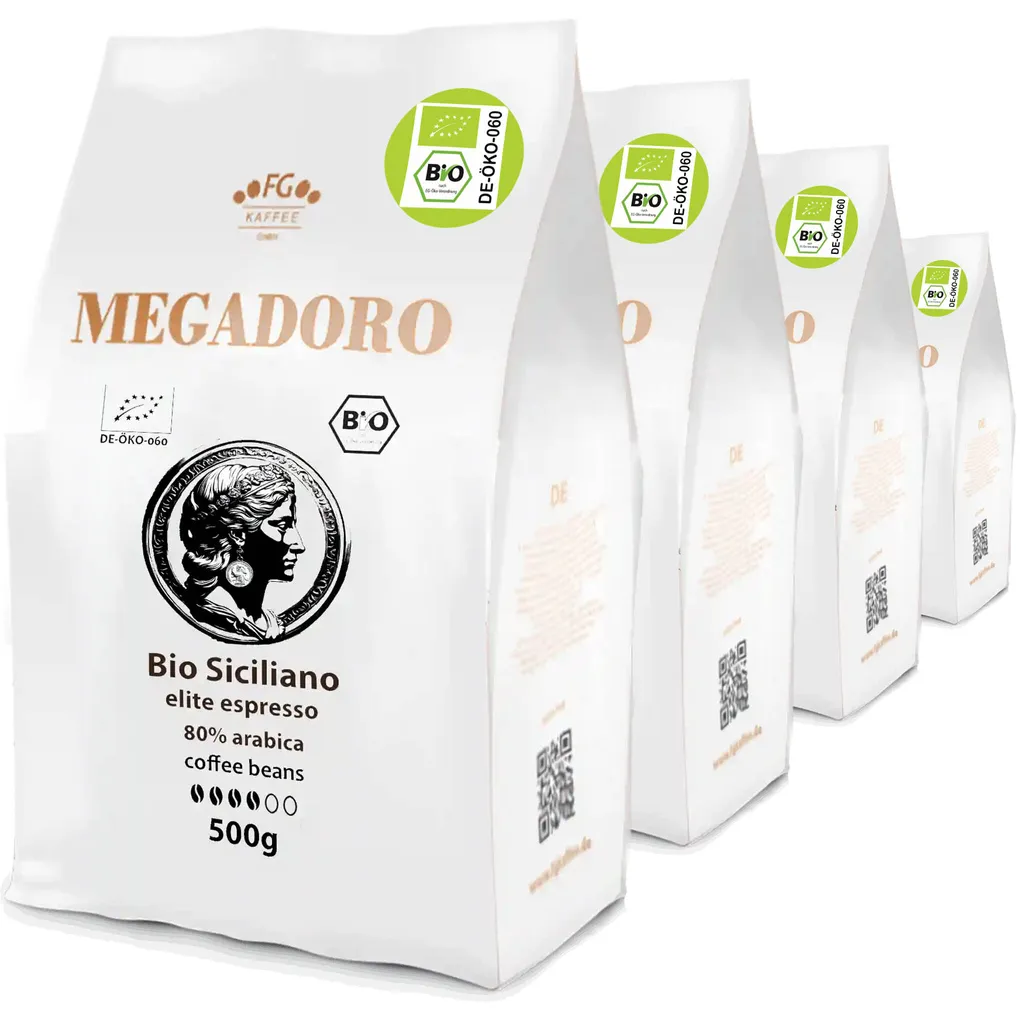 Megadoro Siciliano coffee beans 500g