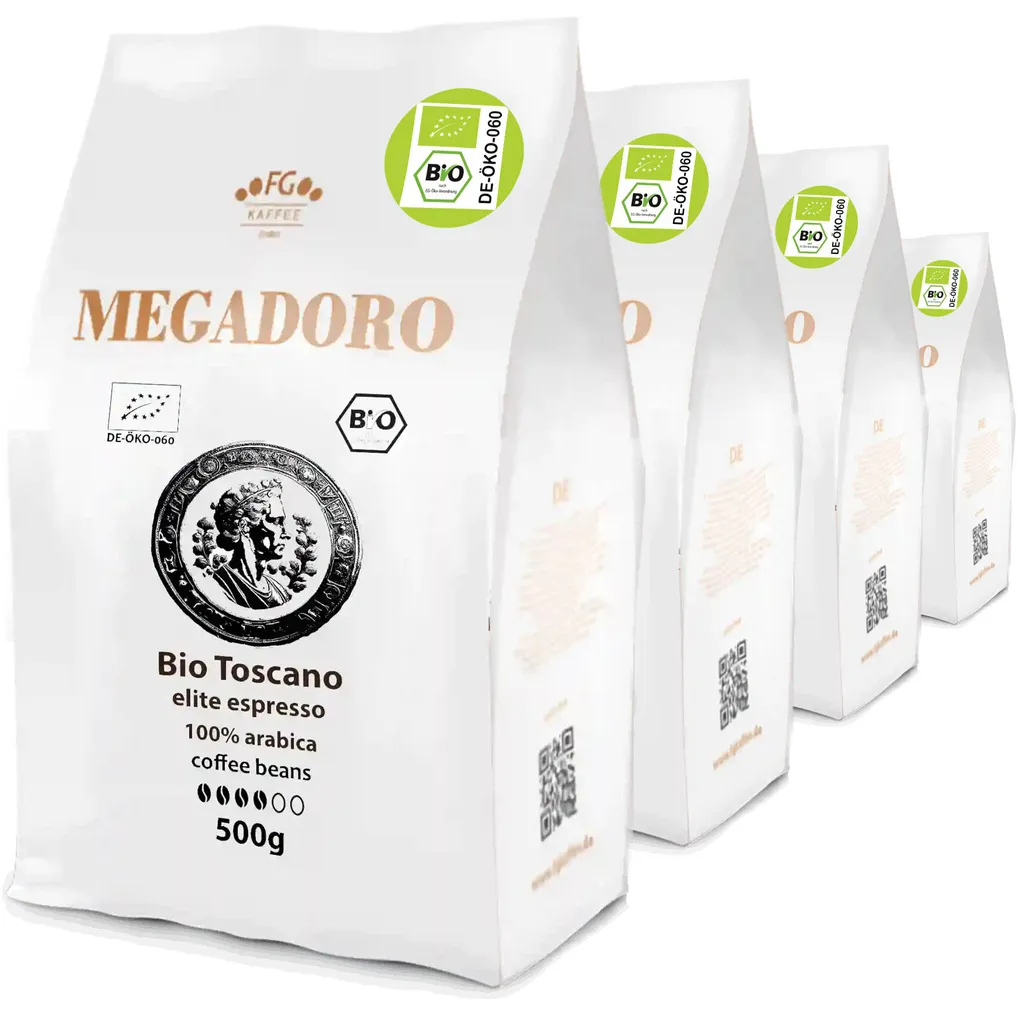 Megadoro Toscano coffee beans 500g