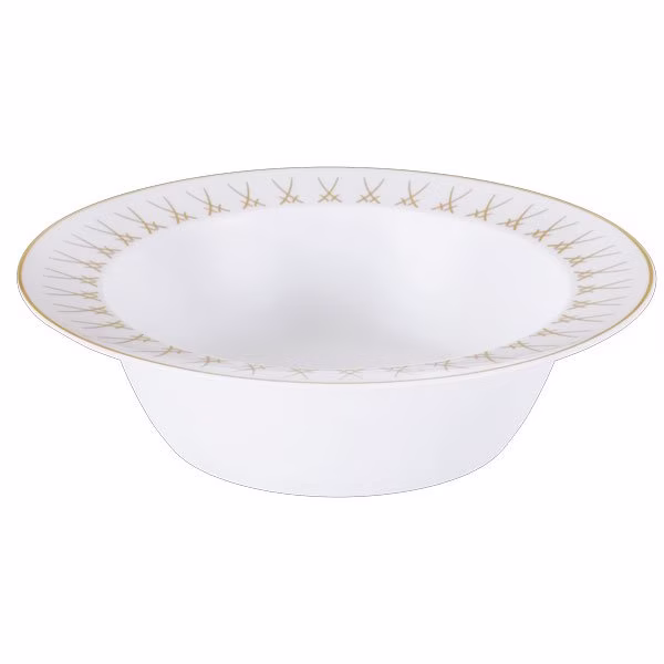 Meissen bowl small Swords Luxury Gold sword edge (27.5cm)