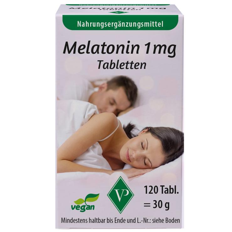Melatonin 1 mg tablets vegan