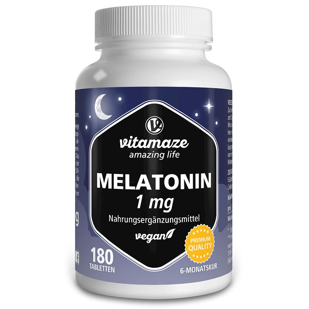 Melatonin 1 mg vegan