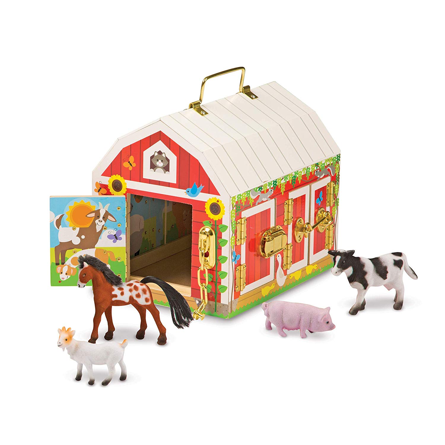 Melissa & Doug 12564 Wooden Barn With Touch