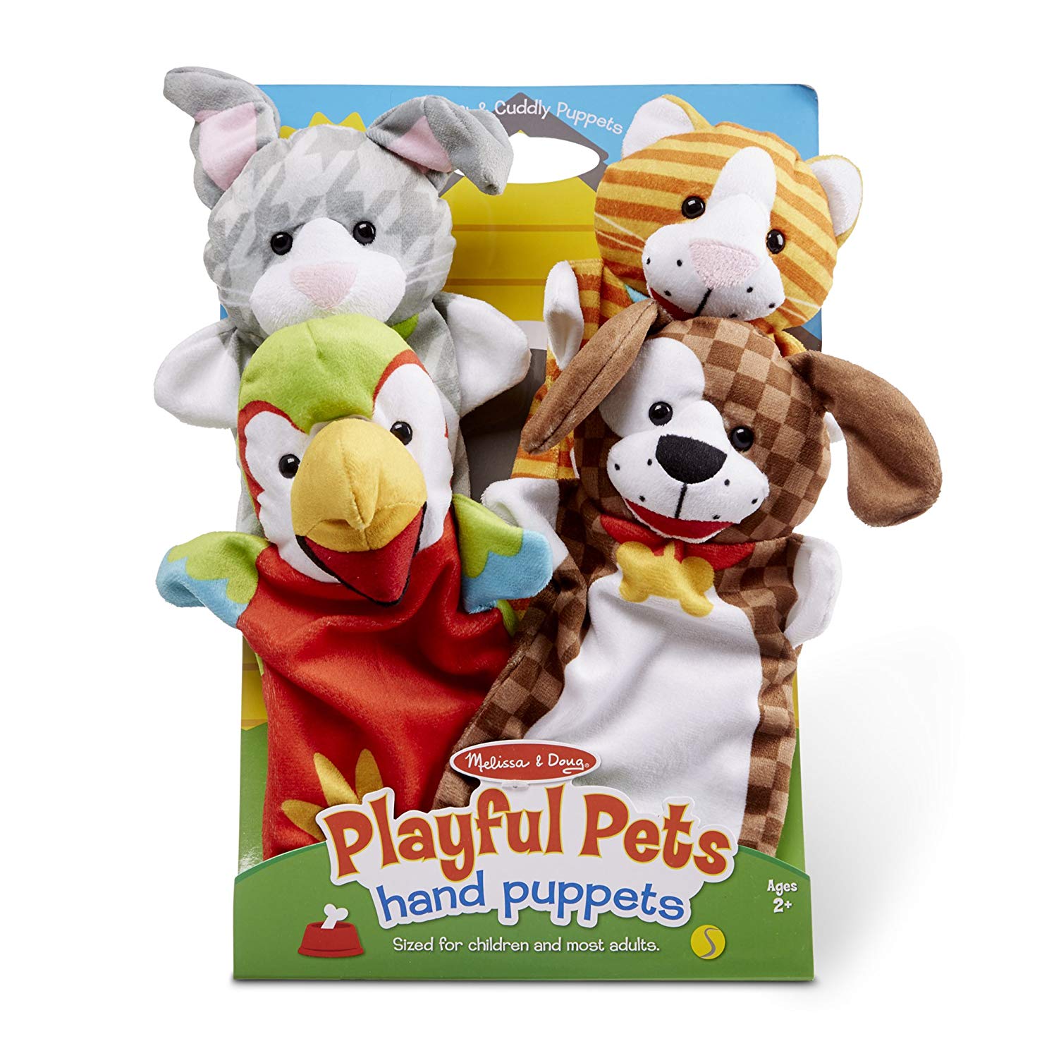 Melissa & Doug 19084 Deluxe Hand Puppets Toy