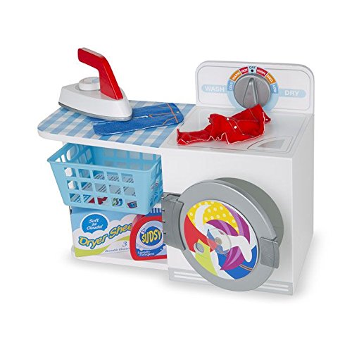 Melissa & Doug 19352 Washing Day Activity Kit, Dry Iron