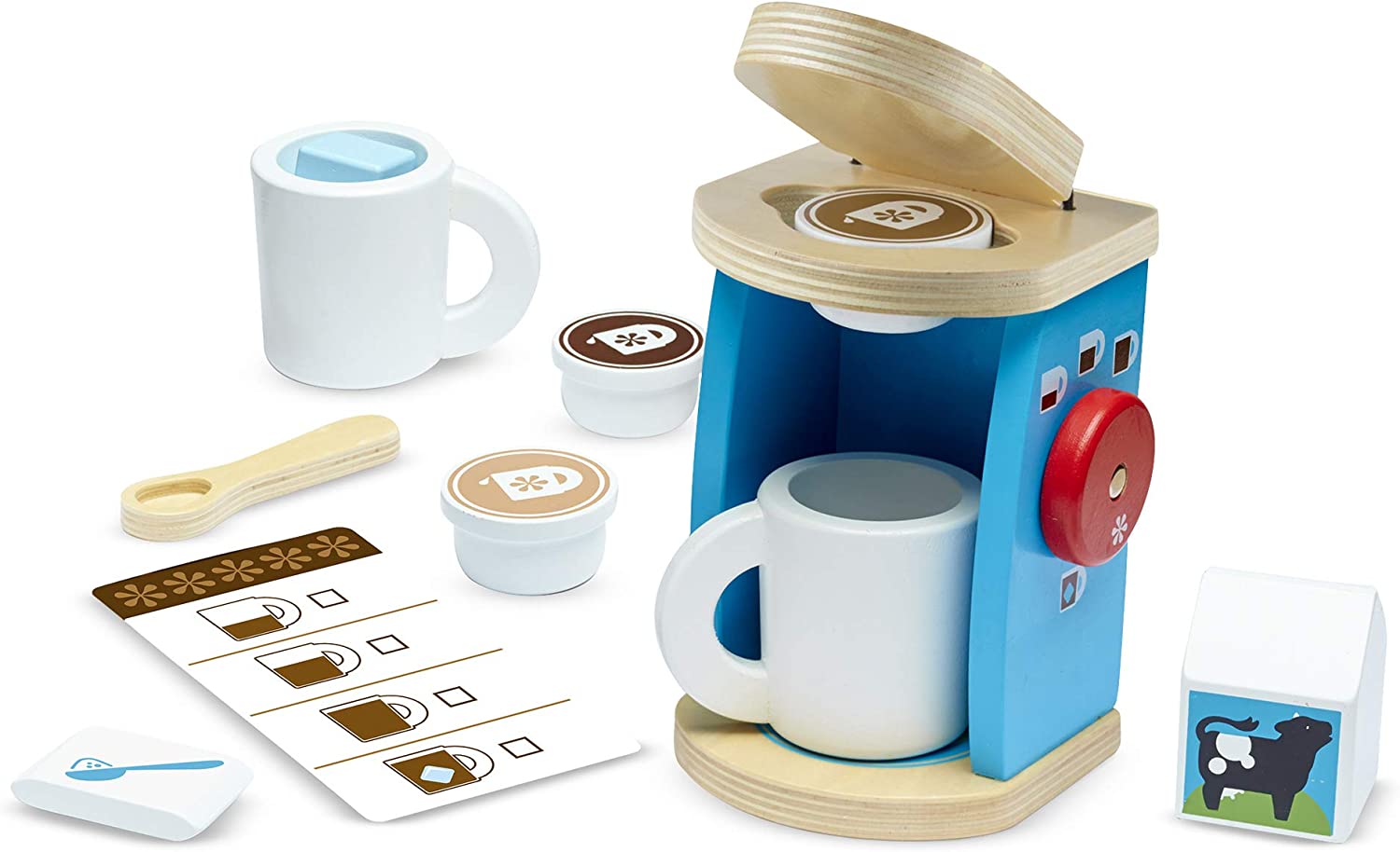 Melissa & Doug 19842 Wooden Coffee Brew and Serve