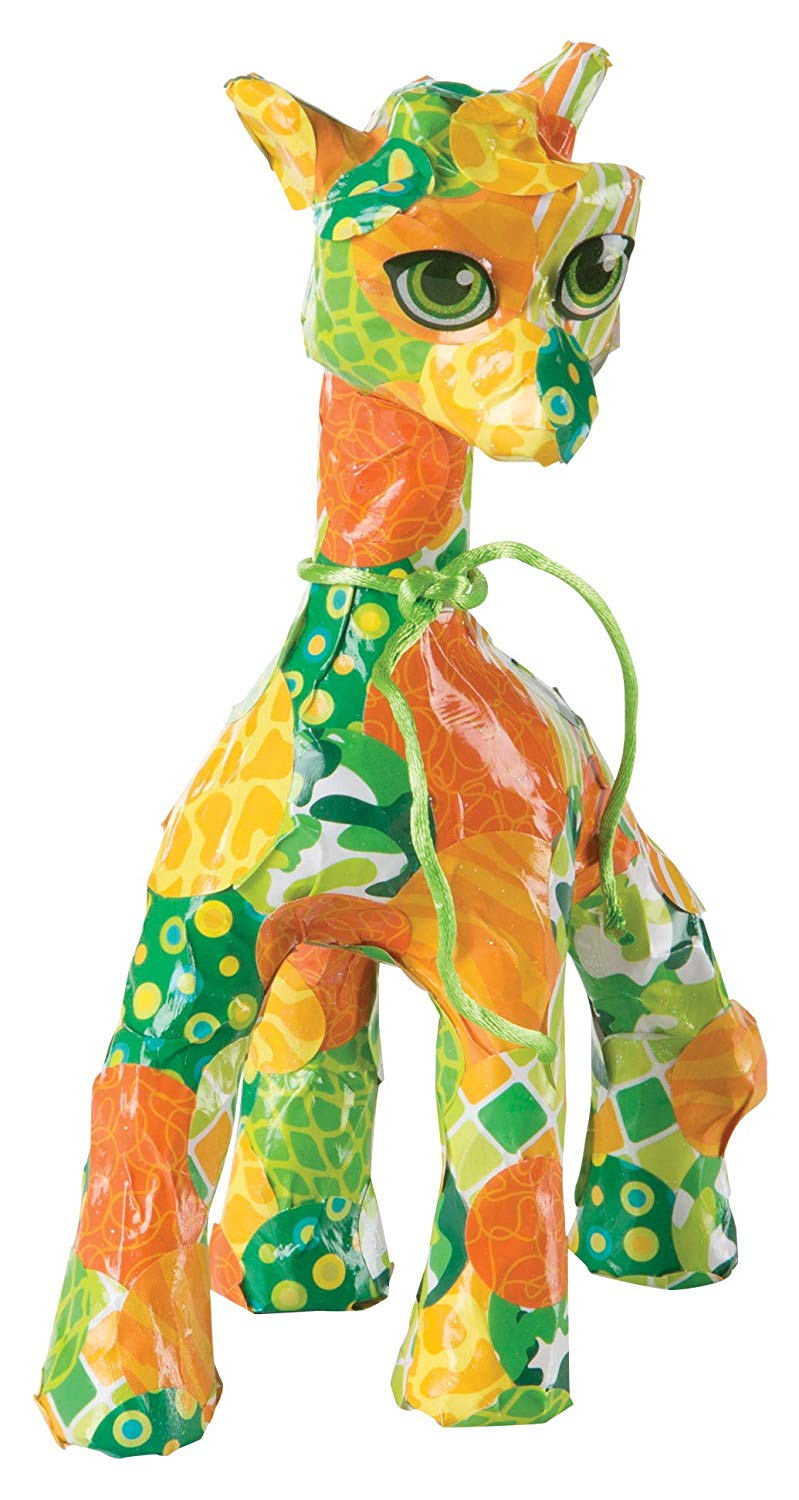 Melissa & Doug Decoupage Made Easy Making Kit With Papier Mâché Giraffe An