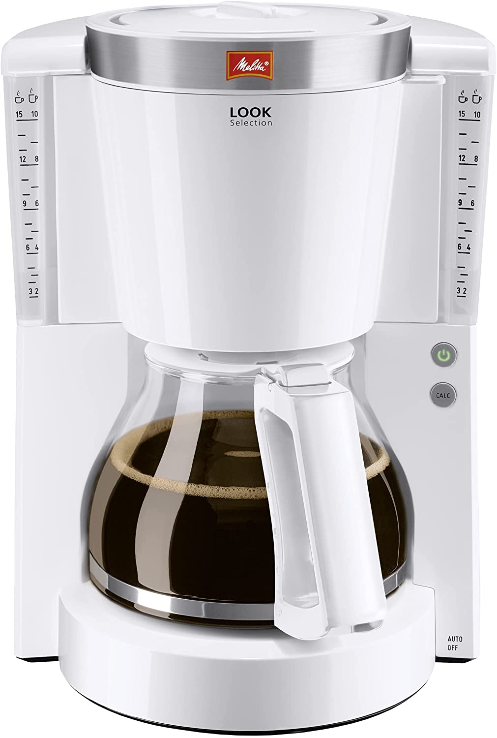 Melitta 1011-03 Look IV Selection Coffee Filter Machine, White