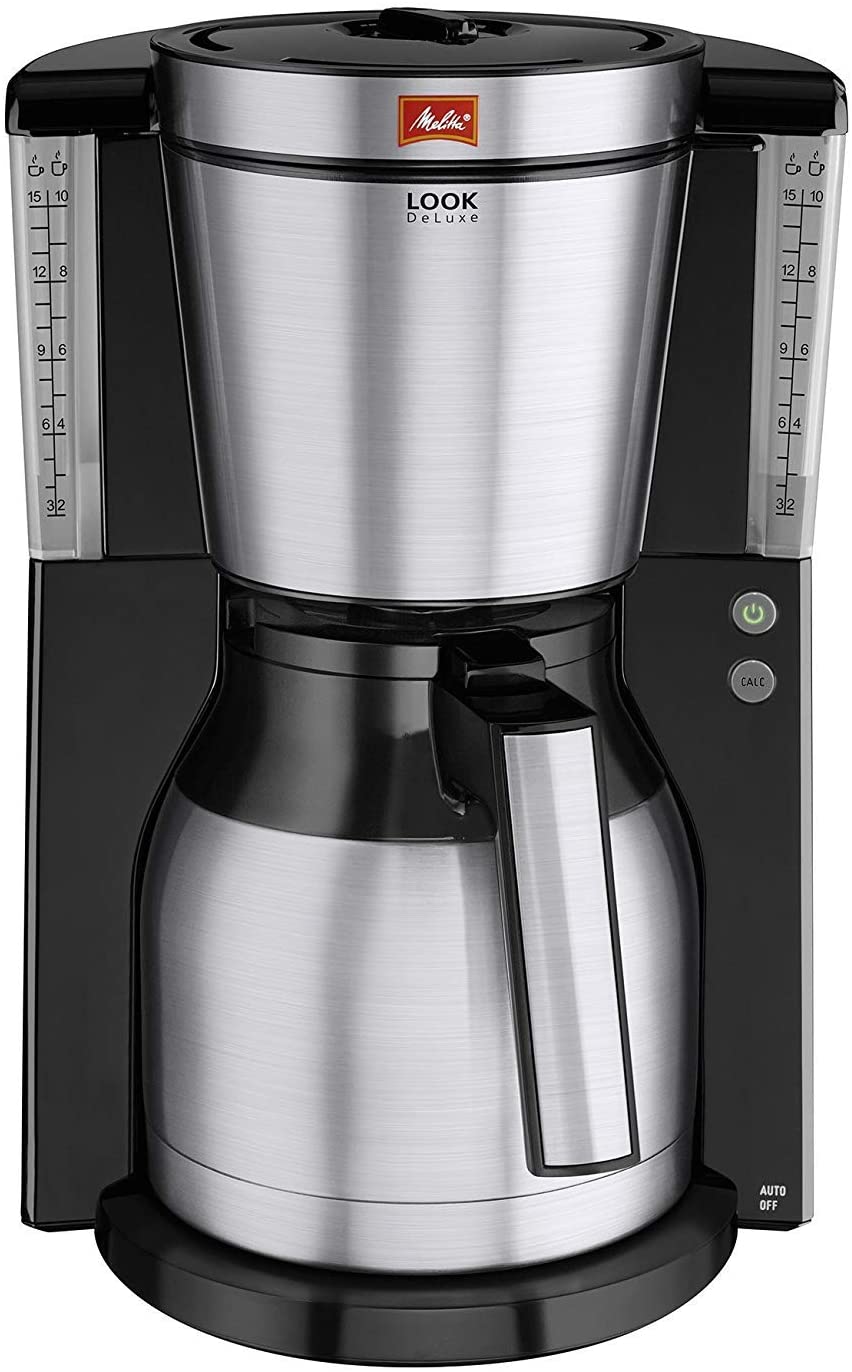 Melitta 1011-14 Look IV Therm Deluxe Coffee Filter Machine, Black