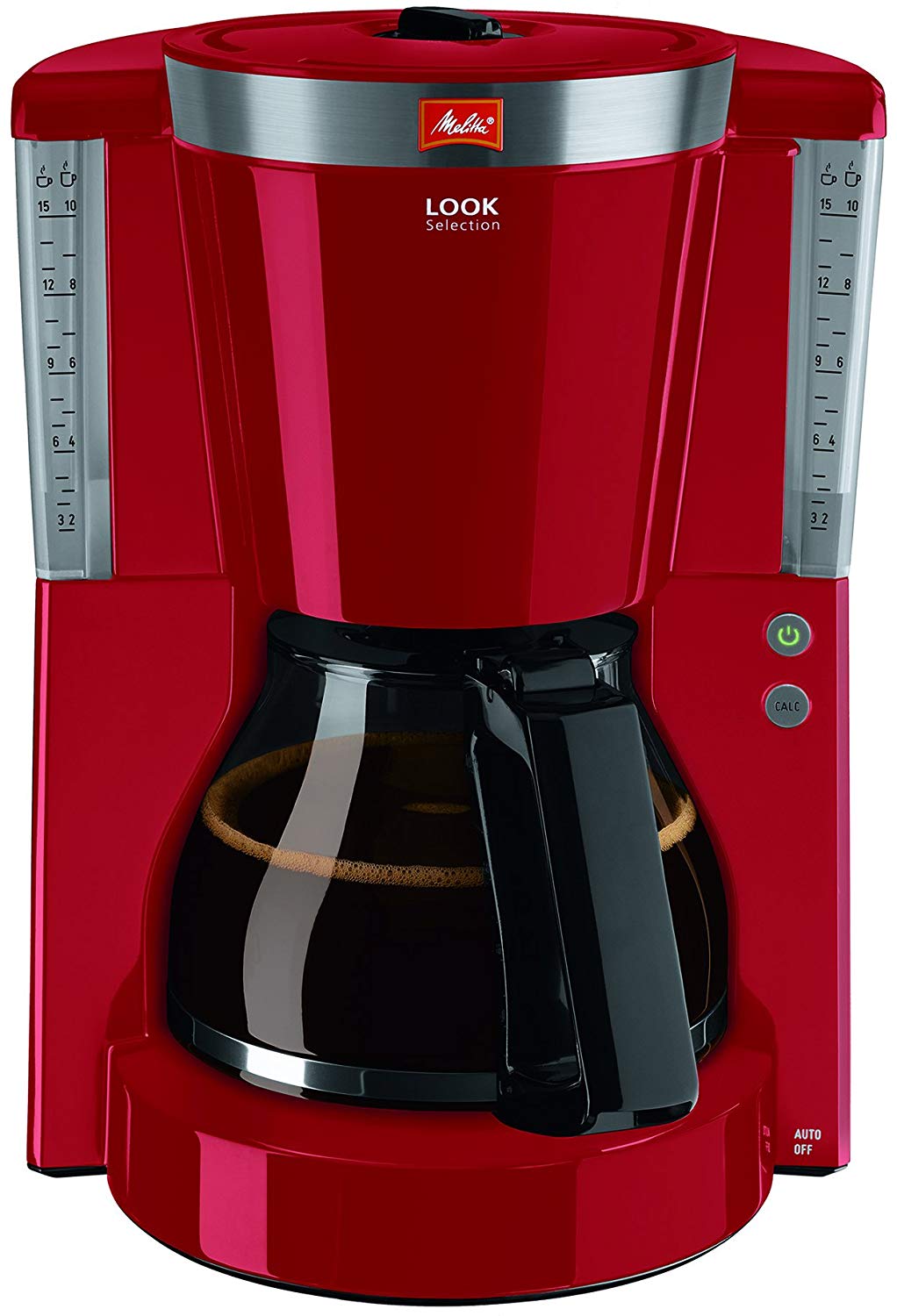 Melitta 1011 Look Iv Selection Coffee Filter Machine, Red