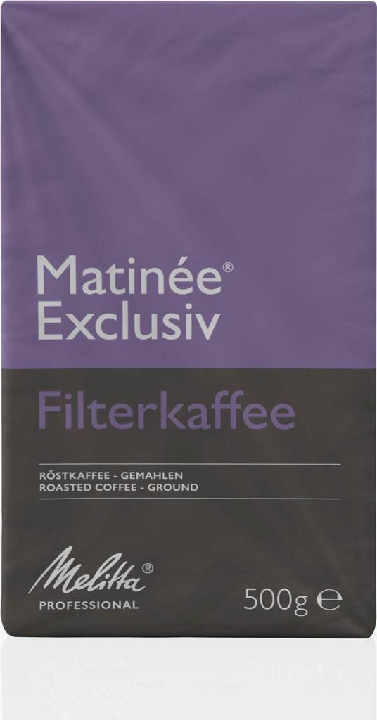 Melitta Matinee Exclusiv - 12 x 500g ground coffee, filter coffee