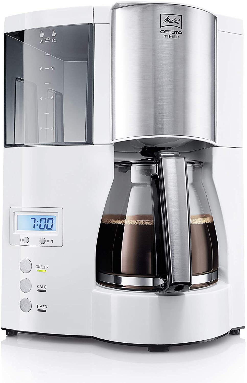 Melitta Filter Coffee Maker, with Timer Function, Optima timer