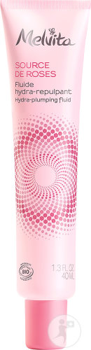 Melvita Source de Roses Plumping Moisturizing Fluid Bio Tube 40ml