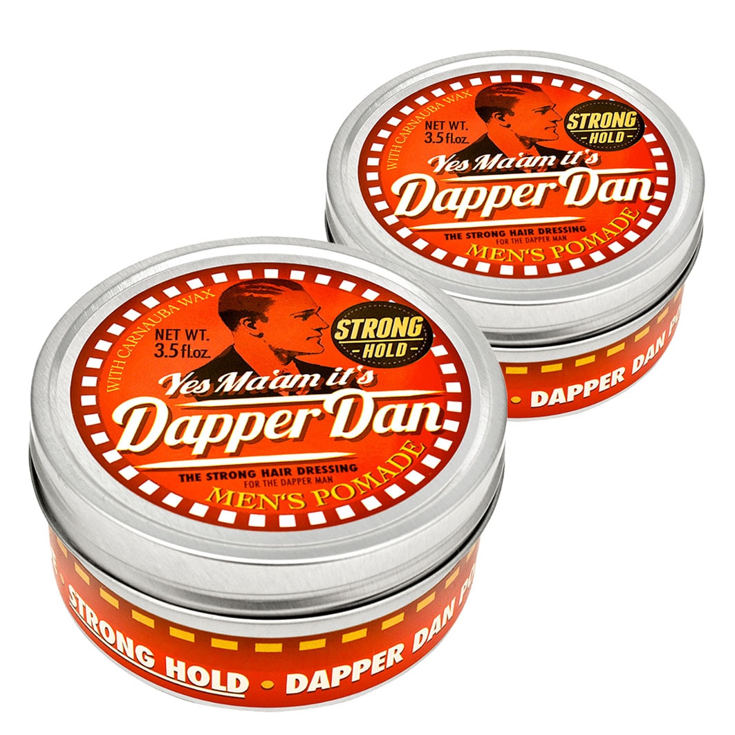 Dapper Dan Mens Pomade Strong Double Pack (Set of 2)