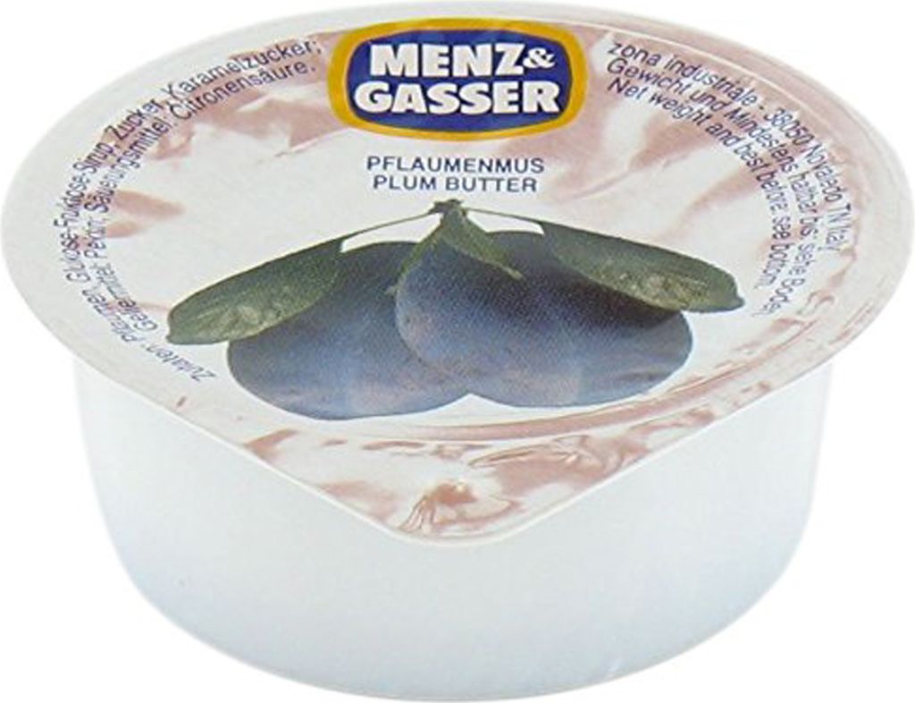 Menz und Gasser Konfitüre Extra portioniert Pflaumenmus 2500g