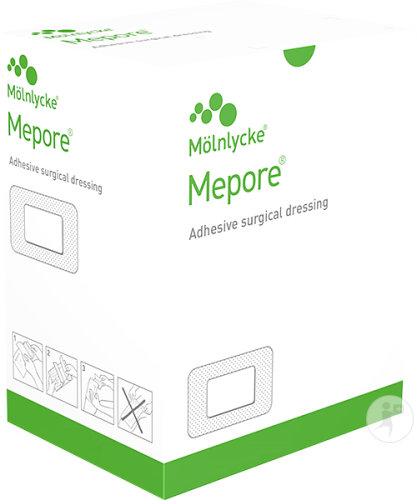 Mepilex Mepore Quick Wound Dressing Sterile Self-Adhesive 9x15cm Piece 50 (671000)